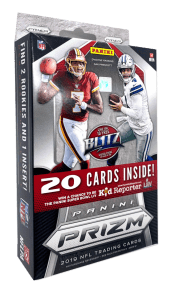 2019 Prizm Football hanger boxes