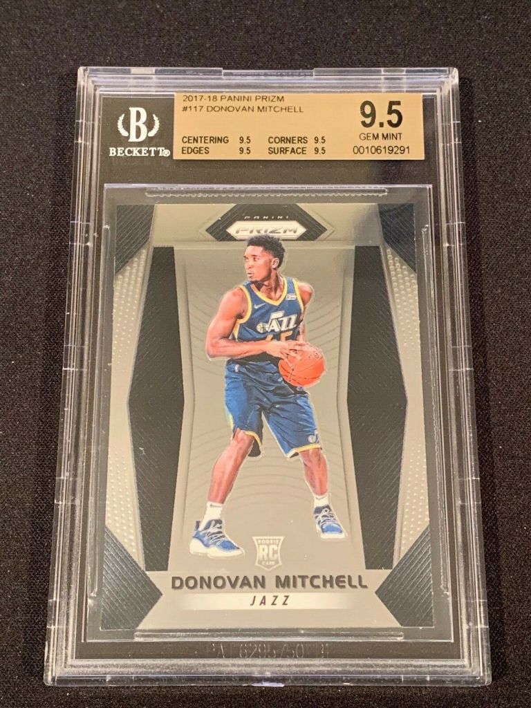 2017 Prizm Donovan Mitchell BGS 9.5