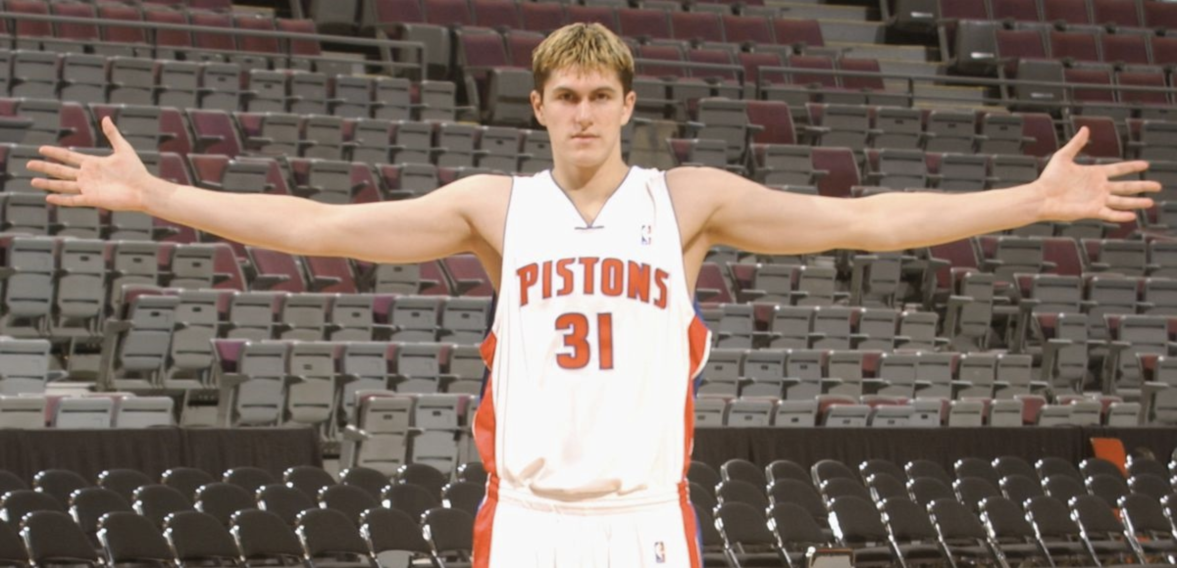 Legendary draft bust Darko Milicic.