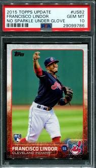 2015 Topps Update Francisco Lindor rookie card