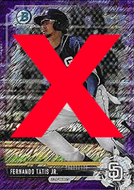 2017 Bowman Chrome Fernando Tatis, Jr.