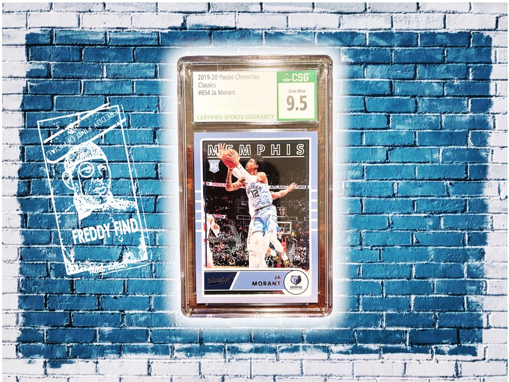 2019 Panini Chronicles Classic Ja Morant rookie card.