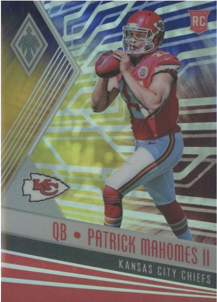 2017 Phoenix Color Blast Variation Patrick Mahomes.