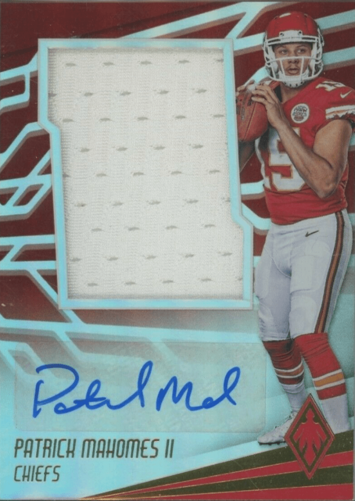 2017 Phoenix Patrick Mahomes Rookie Patch Auto.