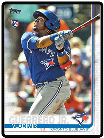 2019 Topps Series 2 NNO Vladimir Guerrero, Jr. rookie card.