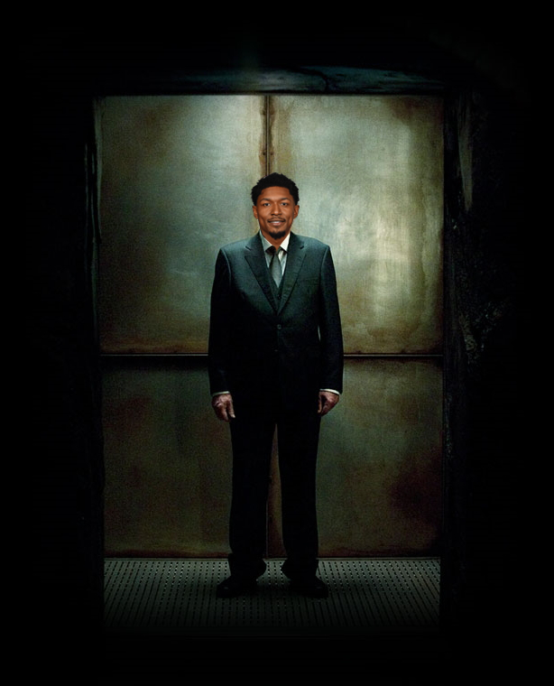 Bradley Beal as butler Alfred Pennyworth from Batman.