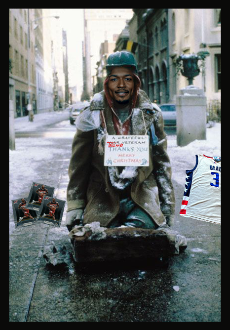 Bradley Beal photoshopped as Eddie Murphy's character from the movie Trading Places. Is Beal a good sports card investment?